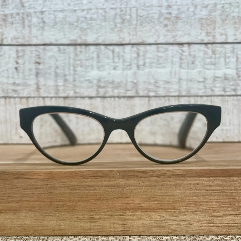 GUESS GU2285 Black Modified Oval Cat Eye Full Rim Saddle Bridge FRAMES 50-17-135